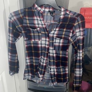 XS plaid flannel